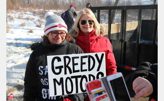 Save GM Oshawa demonstration